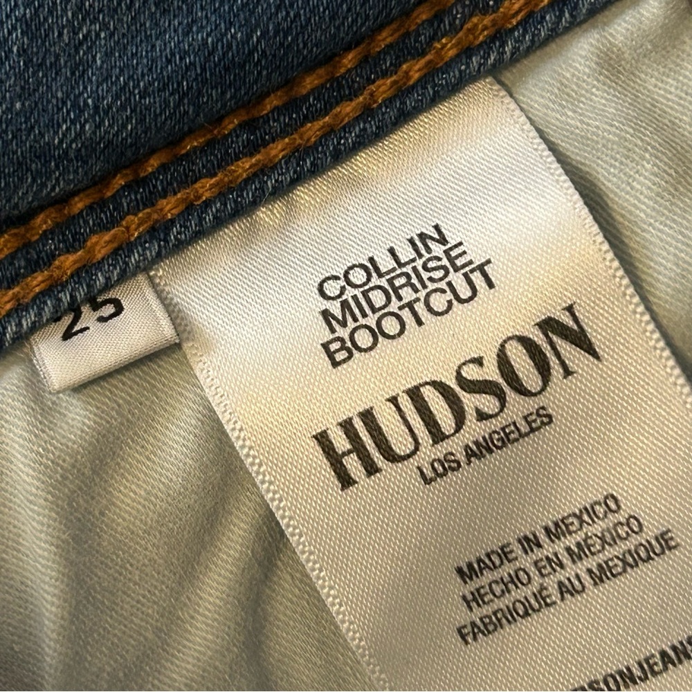 Hudson Collin Mid Rise Bootcut Jean 25 - Picture 6 of 10